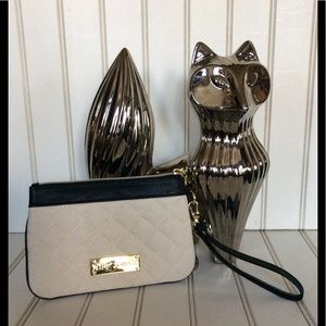 Betsy Johnson Padded Wristlet.